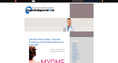 Desktop Screenshot of gesundheitsjournal24.de